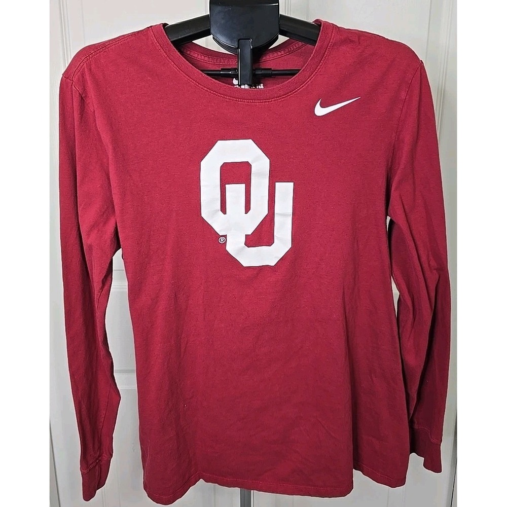 Nike Adult's Large Oklahoma Sooners Logo Long Sleeve T-shirt